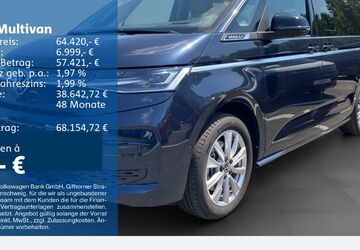 VW T7 Multivan 22.126 km 62.880 &euro; Bochum 44892