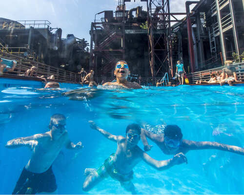 Werksschwimmbad - Badespaß auf der Kokerei Zollverein