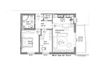 Etagenwohnung Wuppertal Gemarkung Barmen - 3 Zimmer, 74 m&sup2;, 550&euro; | Angebot:20385278